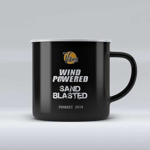 Beach Vibes Enamel Mug - Image 2